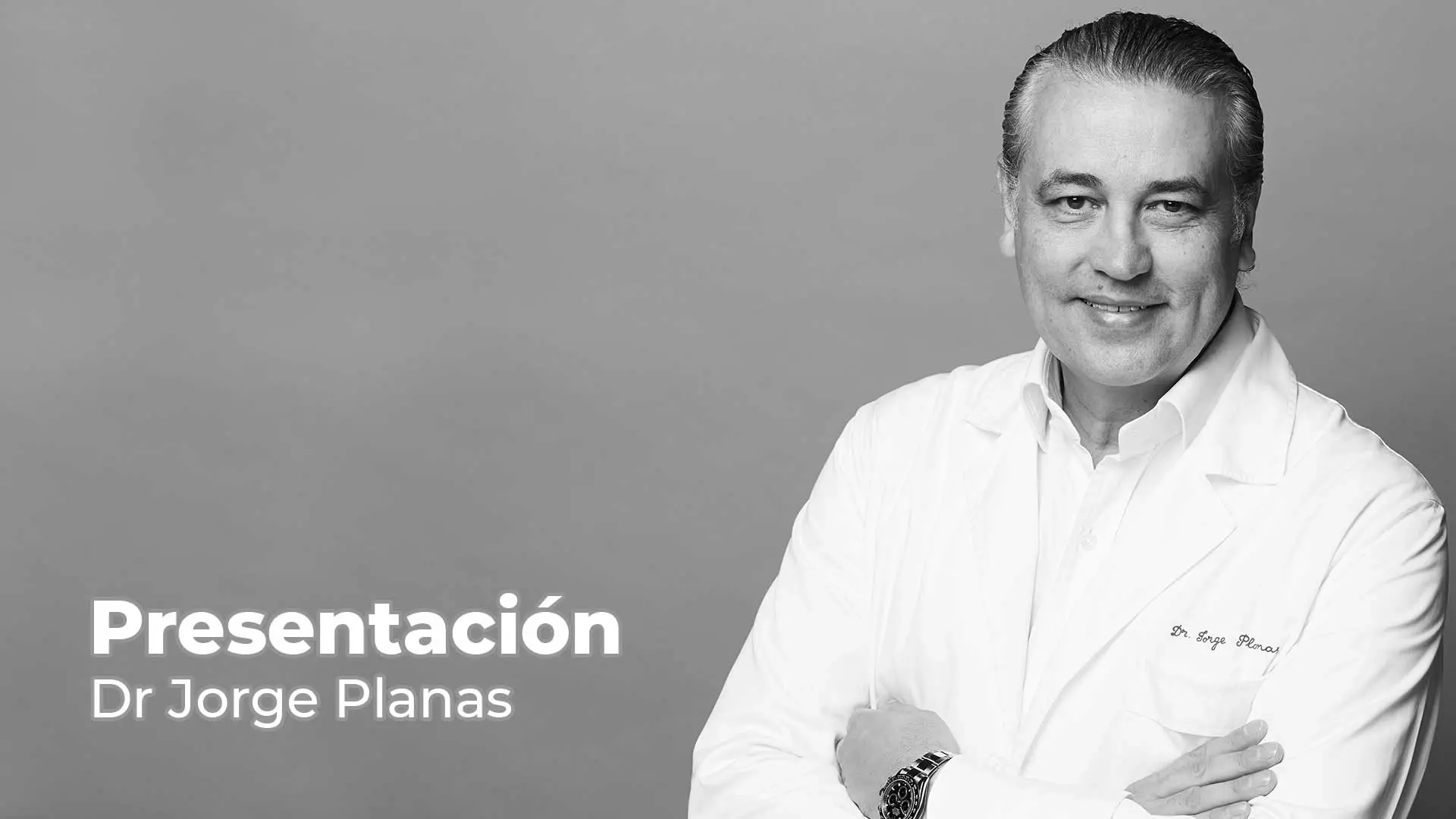 Dr. Jorge Planas, imagen oficial del caso de éxito